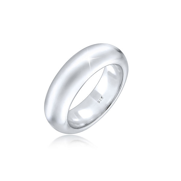 Elli Premium Ring Bandring Modern Statement Blogger Trend 925 Silber Ringe