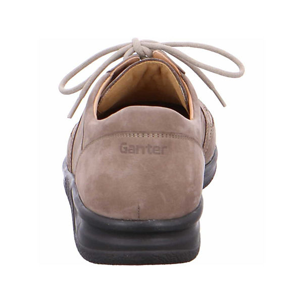 Schuhe Schnürschuhe Ganter Schnürschuhe grau