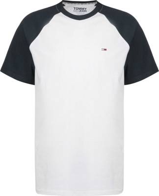 Tommy Jeans T-Shirt Contrast Sleeve T-Shirts