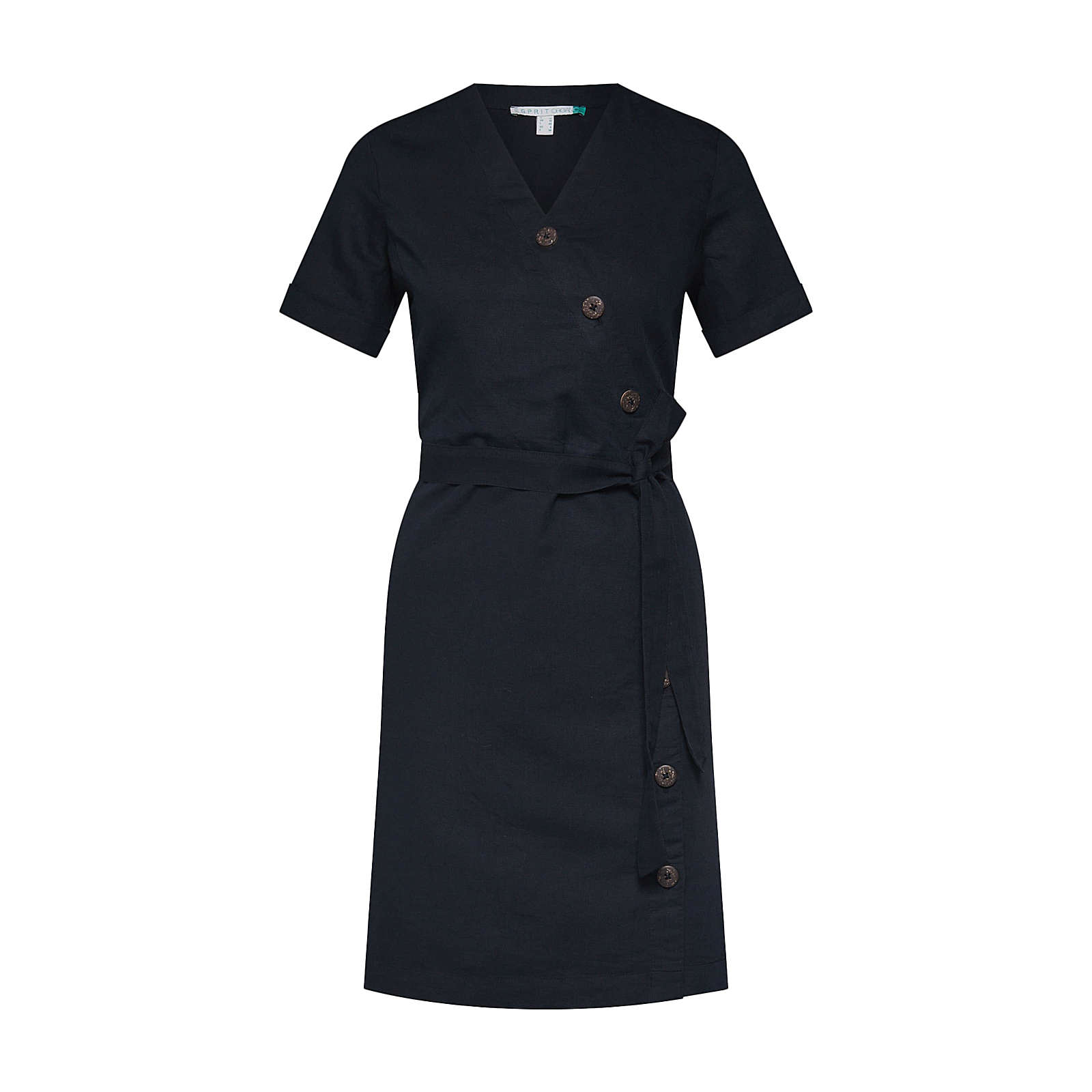 ESPRIT Blusenkleid Blusenkleider schwarz Damen Gr. 34 ESPRIT Blusenkleid Blusenkleider schwarz Damen Gr. 34