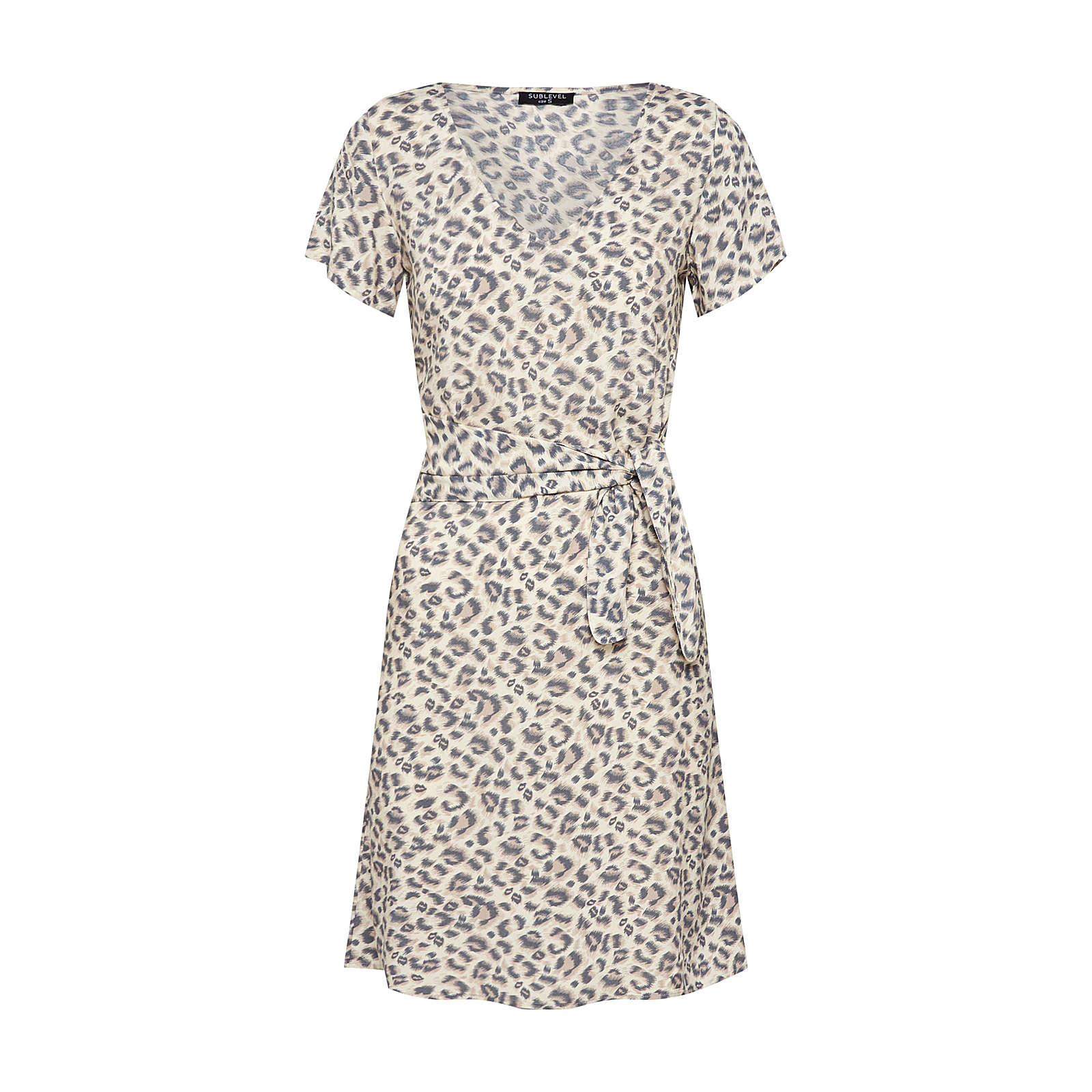 Sublevel Sommerkleid Sommerkleider beige Damen Gr. 40 Sublevel Sommerkleid Sommerkleider beige Damen Gr. 40