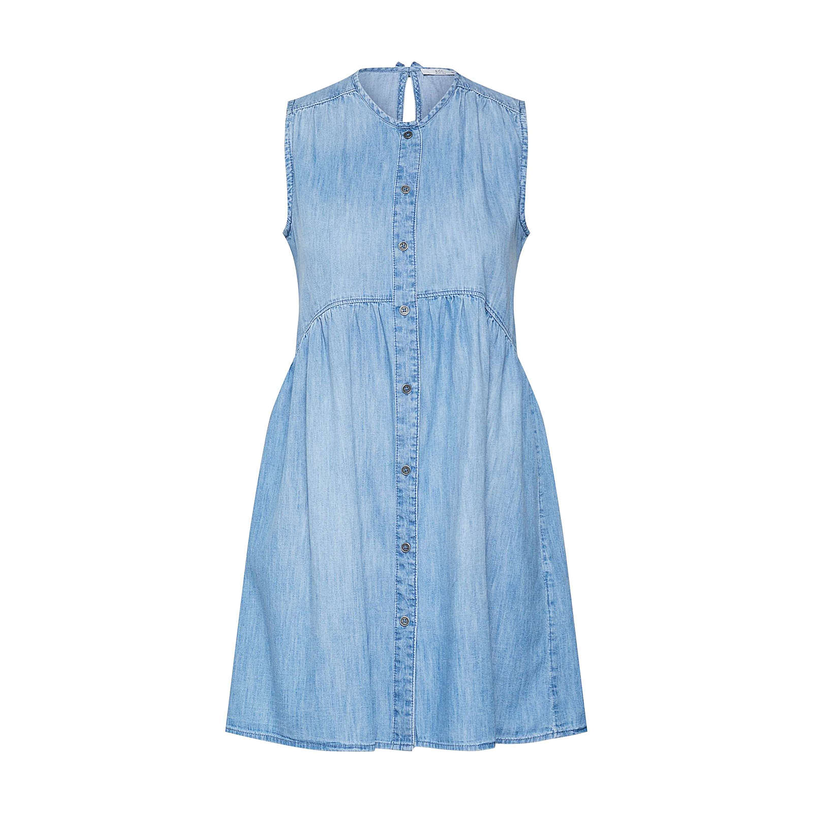 EDC BY ESPRIT Kleid MidWashCotton Jeanskleider blue denim Damen Gr. 36 EDC BY ESPRIT Kleid MidWashCotton Jeanskleider blue denim Damen Gr. 36