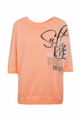 SOCCX Sweatshirt mit kurzen Ärmeln und Artwork Sweatshirts 2