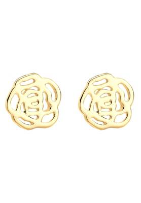 Elli Ohrringe Rose Blume Cut Out Floral Romantik 925 Silber Ohrringe 2