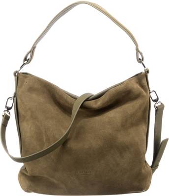 Slouchy Base Suede Hobo Medium Handtasche
