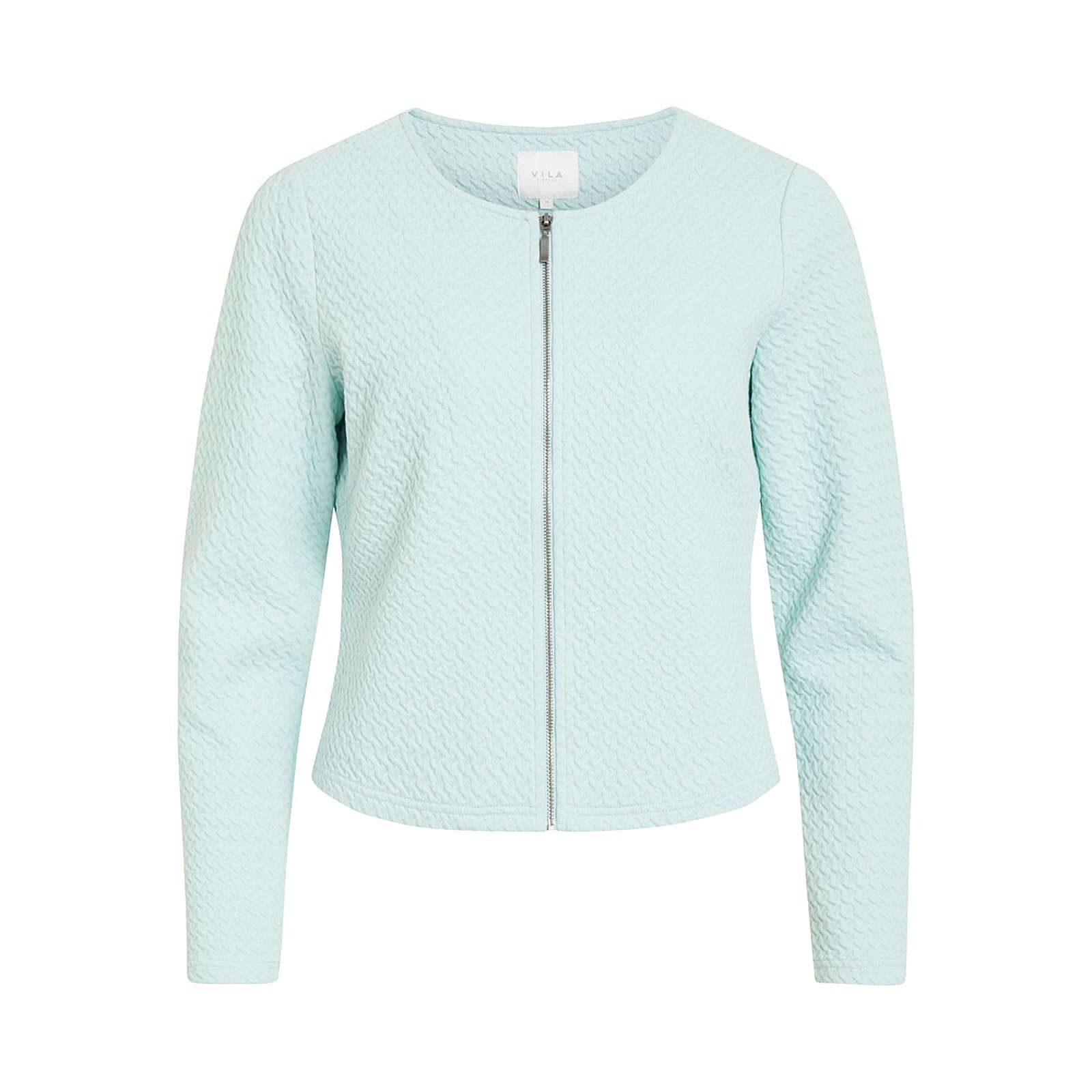 VILA Blazer Naja Sweatblazer azurblau Damen Gr. 40 VILA Blazer Naja Sweatblazer azurblau Damen Gr. 40