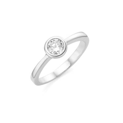 Smart Jewel Ring klassisch, elegant mit Zirkonia Ringe