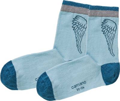 Socken 6er-Pack für Mädchen, Glitzer 2
