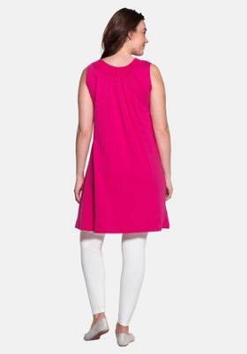 sheego Freizeitkleid mit Smok-Einsatz Kleider 2