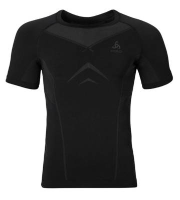 odlo T-shirt Shirt s/s crew neck EVOLUTIO T-Shirts schwarz