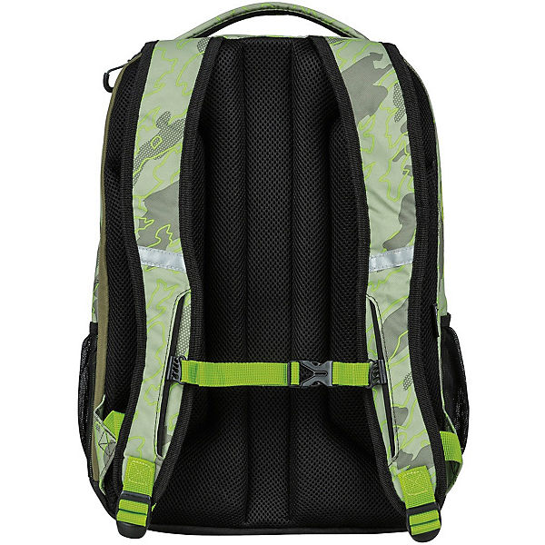 Schulrucksack be.bag be.ready abstract camouflage (2022)