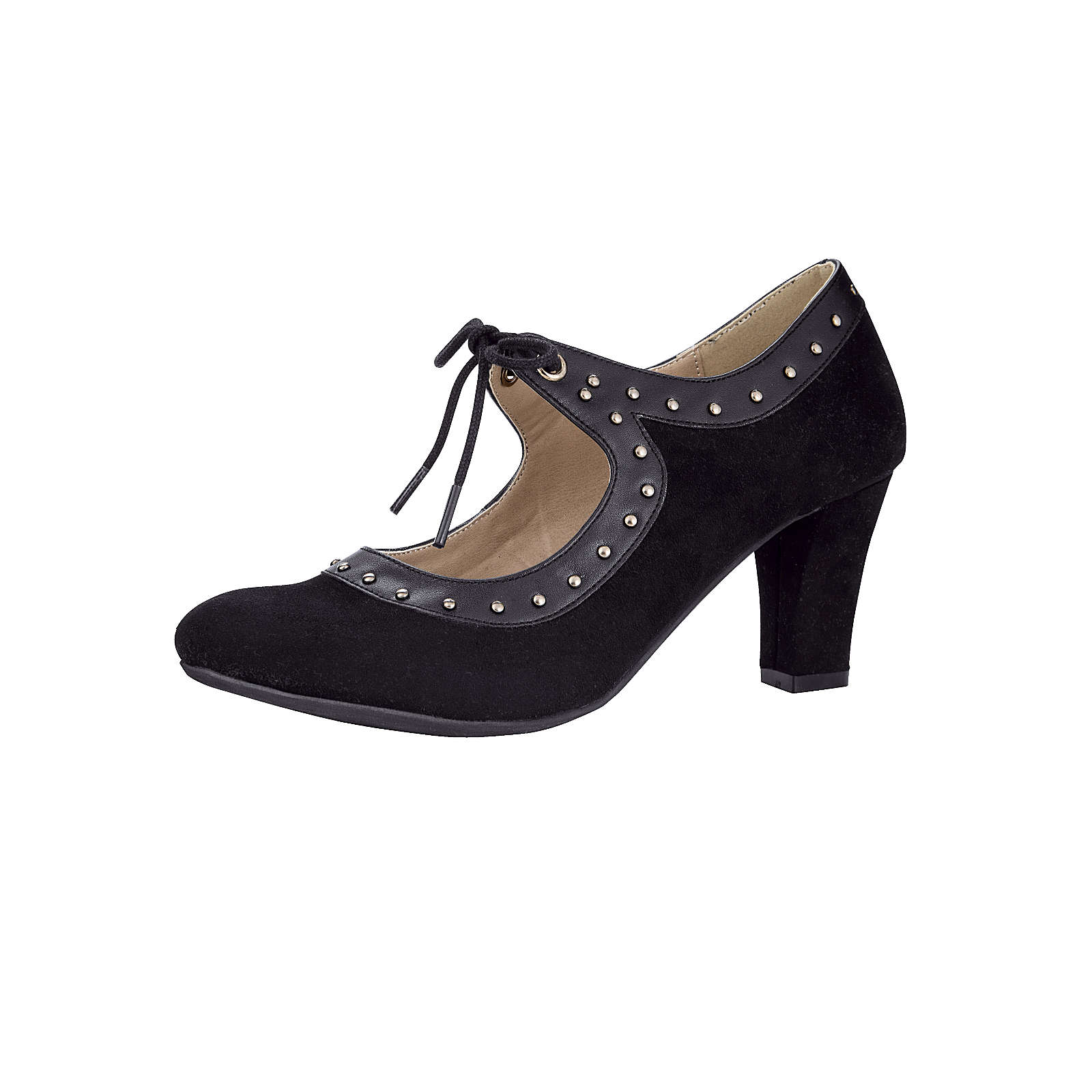 KLiNGEL Schnürpumps schwarz Damen Gr. 38 KLiNGEL Schnürpumps schwarz Damen Gr. 38