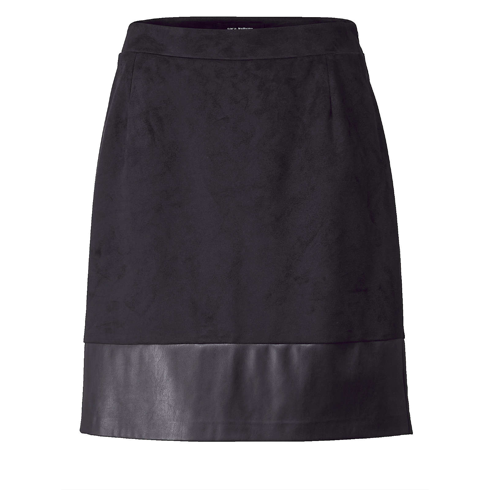 Sara Lindholm Lederimitat-Rock schwarz Damen Gr. 54 Sara Lindholm Lederimitat-Rock schwarz Damen Gr. 54