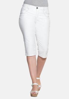 sheego Capri-Jeans mit Eingrifftaschen Caprihosen