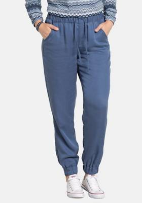 sheego Schlupfhose im schlichten Design Stoffhosen