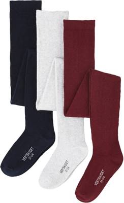 Strickstrumpfhosen 3er-Pack für Mädchen