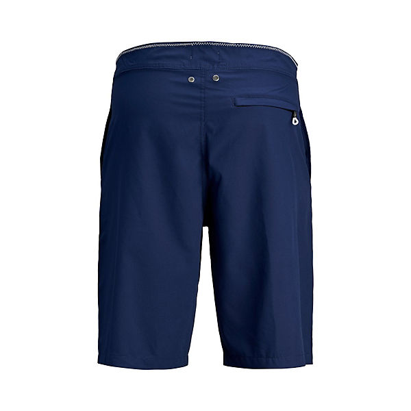 Badeshorts Blau Jones Lange Jackamp; Kontrastfarbige mNwOy80Pnv