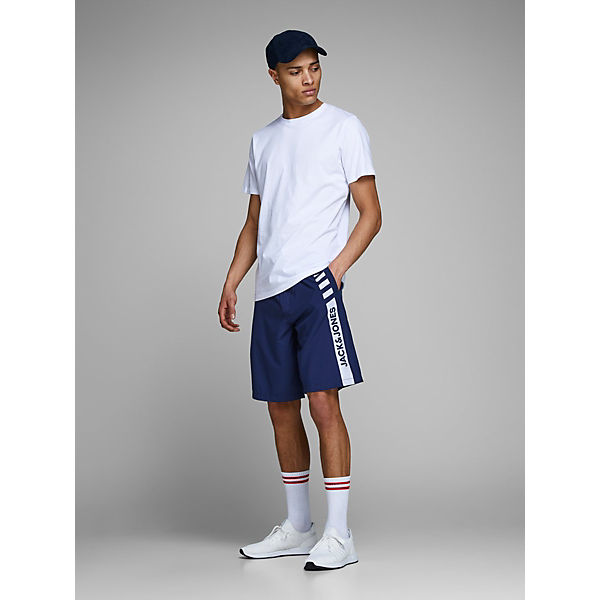 Badeshorts Blau Jones Lange Jackamp; Kontrastfarbige mNwOy80Pnv