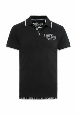 CAMP DAVID Poloshirt aus Jersey mit kleinem Artwork Poloshirts 2
