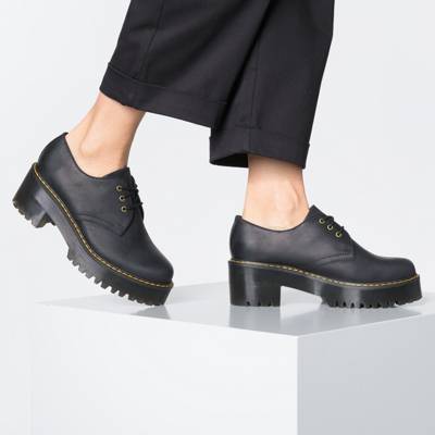 shriver low leather lace up heeled shoes