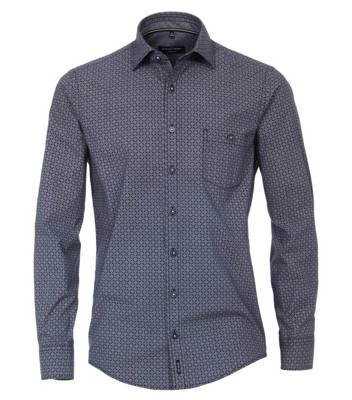 CASAMODA Hemd Print Langarmhemden