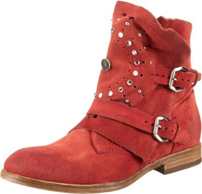 JOLANA & FENENA, Klassische Stiefeletten, rot JOLANA & FENENA, Klassische Stiefeletten, rot
