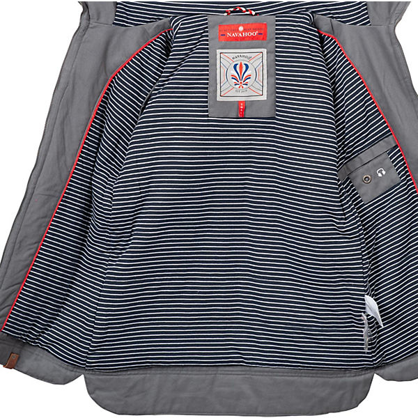 Bekleidung Übergangsjacken NAVAHOO Übergangsjacke Wekoo Übergangsjacken grau Bekleidung Übergangsjacken NAVAHOO Übergangsjacke Wekoo Übergangsjacken grau