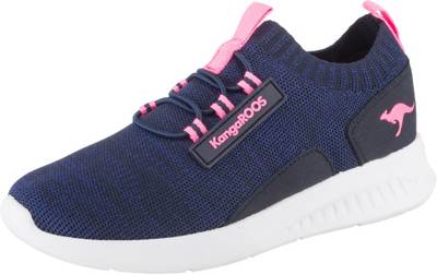 KangaROOS, Sneakers Low KLBash für Mädchen, blau/lila mirapodo