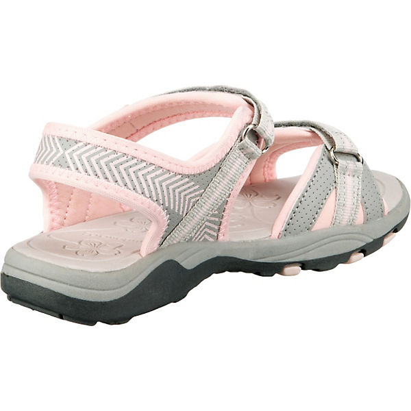 Schuhe Klassische Sandalen KangaROOS Sandalen K-LANE für Mädchen rosa/grau