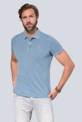 CAMP DAVID Polo aus Pique mit Used-Waschung Poloshirts 2