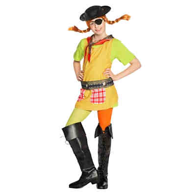 Kostümset Piraten - Pippi Langstrumpf, 4-tlg.
