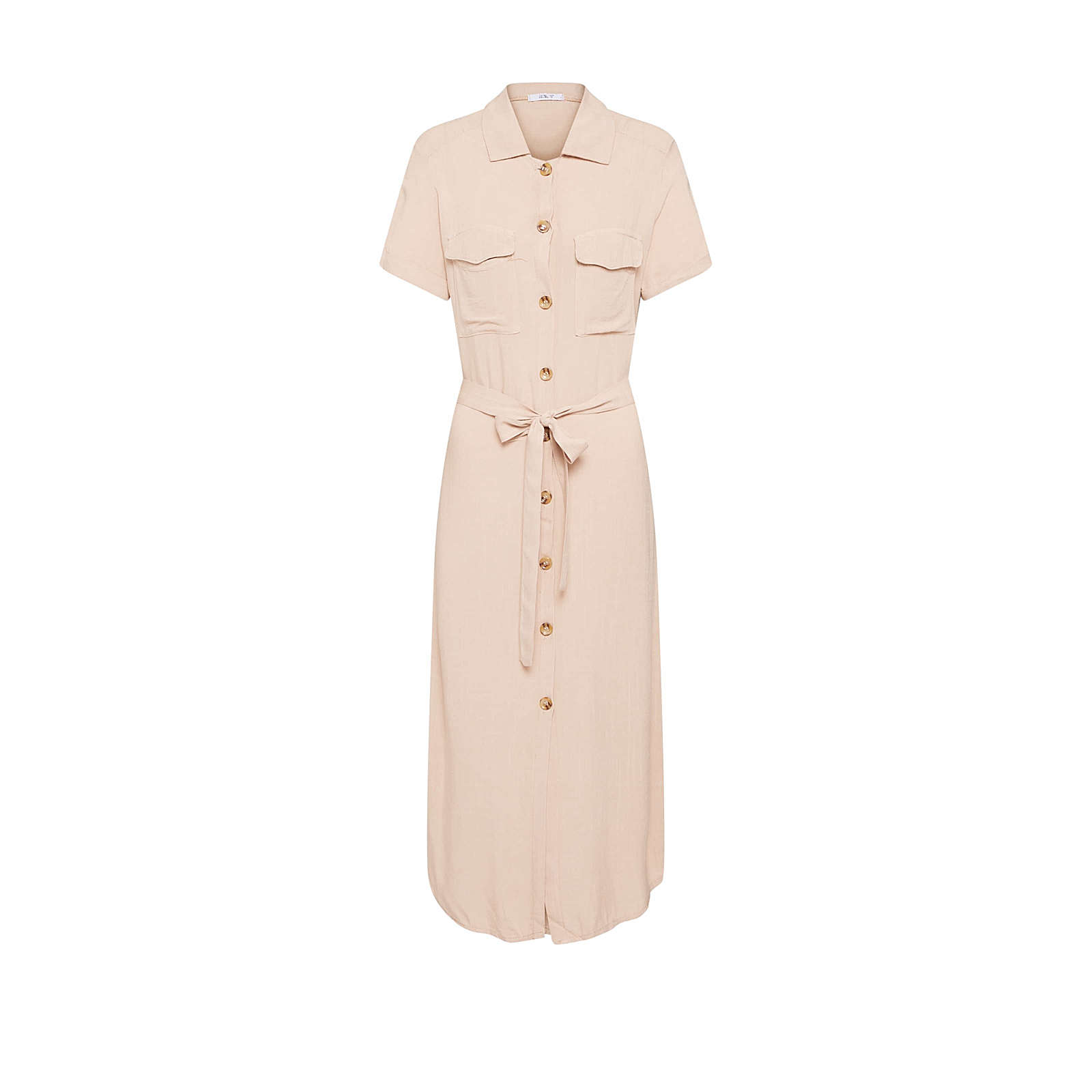 Hailys Blusenkleid Aurelie Blusenkleider beige Damen Gr. 36 Hailys Blusenkleid Aurelie Blusenkleider beige Damen Gr. 36