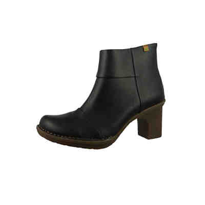 Damen Vegane Stiefelette Dovela Cross Black Schwarz N5401T Ankle Boots