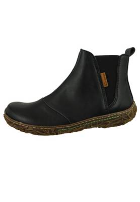Schuhe Vegane Damen Stiefelette N786T Nido Vegan Black Schwarz Klassische Stiefeletten 2