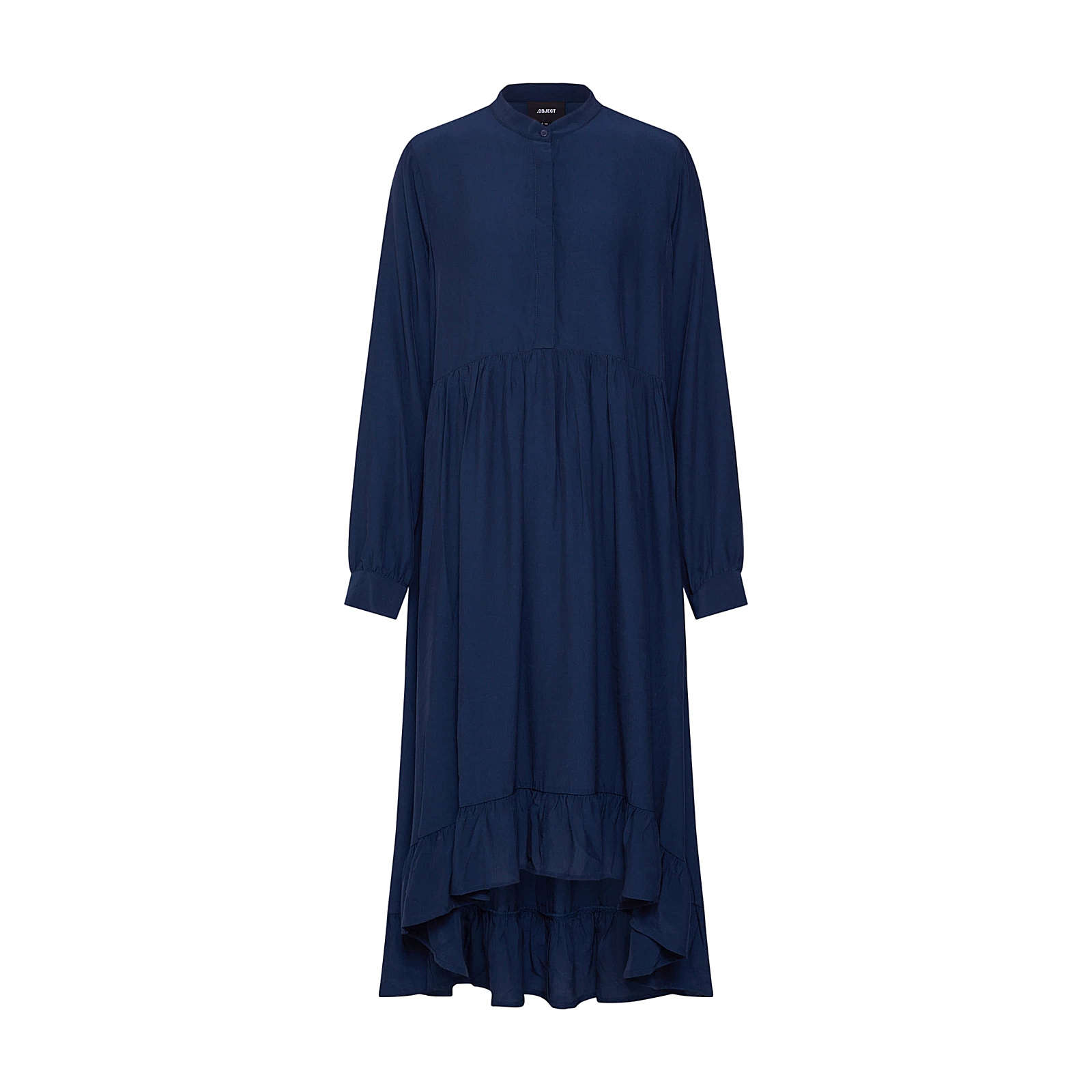 OBJECT Blusenkleid Blusenkleider blau Damen Gr. 40 OBJECT Blusenkleid Blusenkleider blau Damen Gr. 40