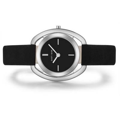 Eastside Westwille Damenuhr schwarz silber Armbanduhren 2
