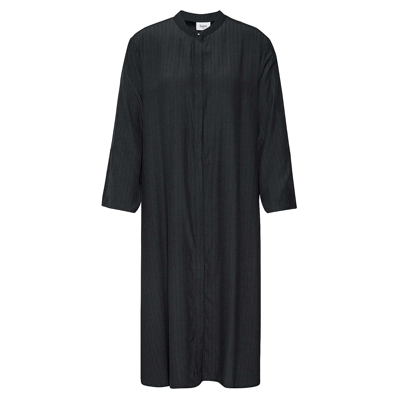 SAINT TROPEZ Blusenkleid WOVEN UNDER Blusenkleider schwarz Damen Gr. 40 SAINT TROPEZ Blusenkleid WOVEN UNDER Blusenkleider schwarz Damen Gr. 40