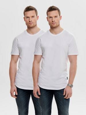 ONLY & SONS T-Shirt 2er-Pack T-Shirts 2