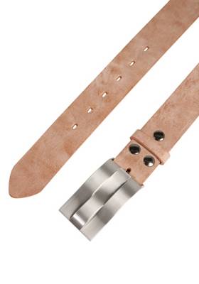 RETTUNGSRING by showroom 019° Echtledergürtel Gump mit austauschbarer Wellen-Schließe Gürtel 2