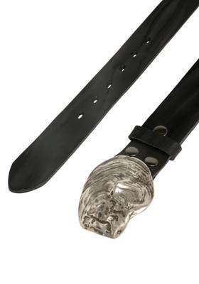 RETTUNGSRING by showroom 019° Echtledergürtel Masterlux mit austauschbarer Austernmuschel-Schließe Gürtel 2