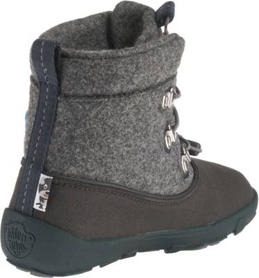 Affenzahn, Kinder Minimal Winterstiefel Hund, grau mirapodo