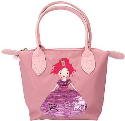 Princess Mimi Handtasche mit Pailletten-Applikation