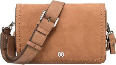 Firenze Flap Bag, Flap Bag  S No Zip Cognac Umhängetasche