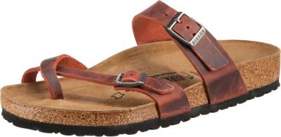 Mayari Fettleder Weit Zehentrenner