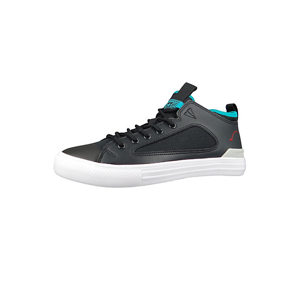 Chucks 165343C Chuck Taylor All Star Ultra Shoot for the Moon - OX Black White Turbo Green Sneakers High