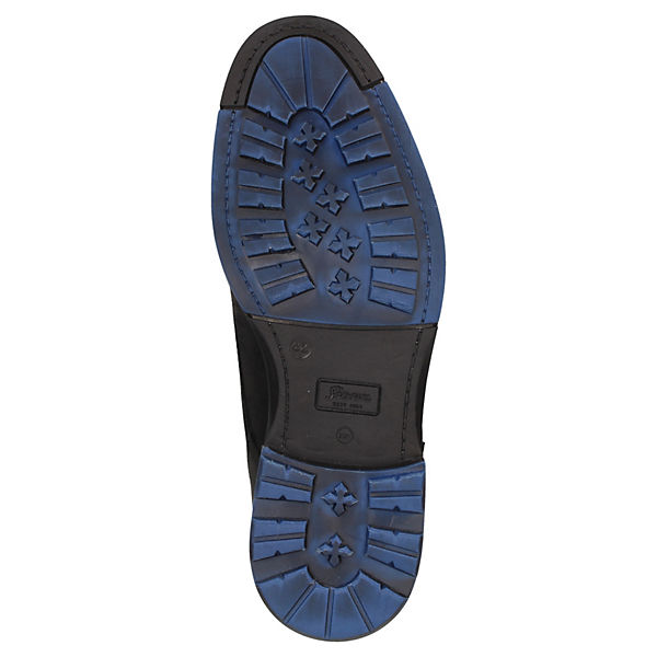 Schuhe Schnürstiefeletten Sioux Stiefelette Artemino-702 Schnürstiefeletten schwarz