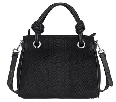 Silvio Tossi Lederhandtasche aus hochwertigem Lammleder Handtaschen 2