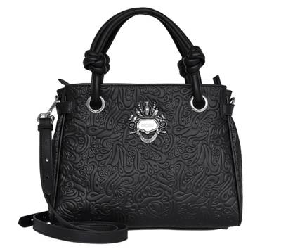 Silvio Tossi Lederhandtasche mit Spezialschutzschicht Handtaschen