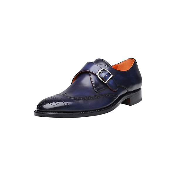 Schuhe Business Schnürer SHOEPASSION Shoepassion Schnallenschuhe No. 5454 Business-Schnürschuhe blau