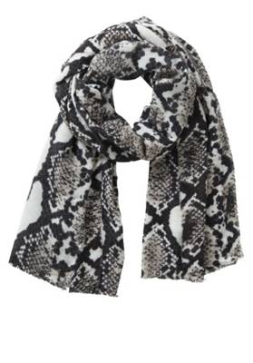 Cartoon Winterschal mit Animalprint Schals 2